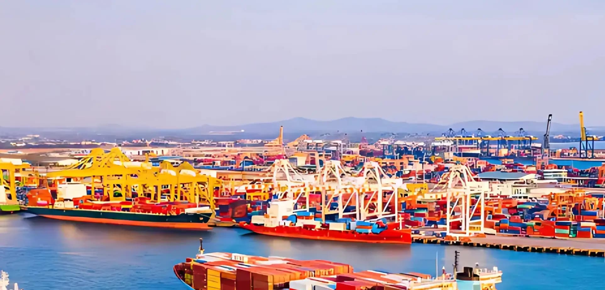 Container ship — global trade