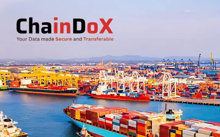Global trade — container ship